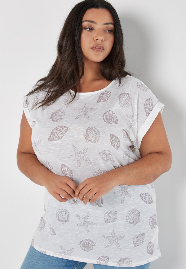 Apricot SEASHELL SHORE SLUB