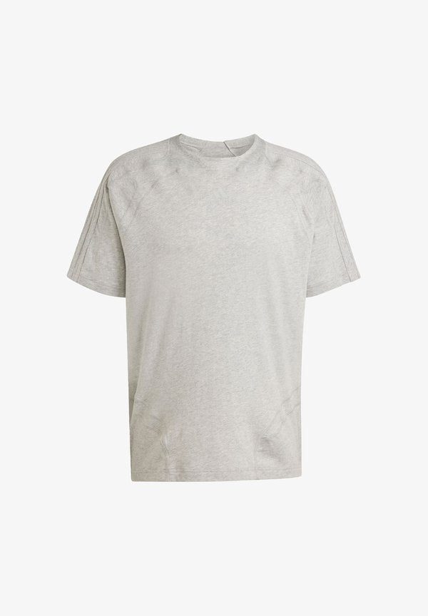 adidas Originals CUTLINE TEE - Basic T-shirt - medium grey heather/medium grey heather