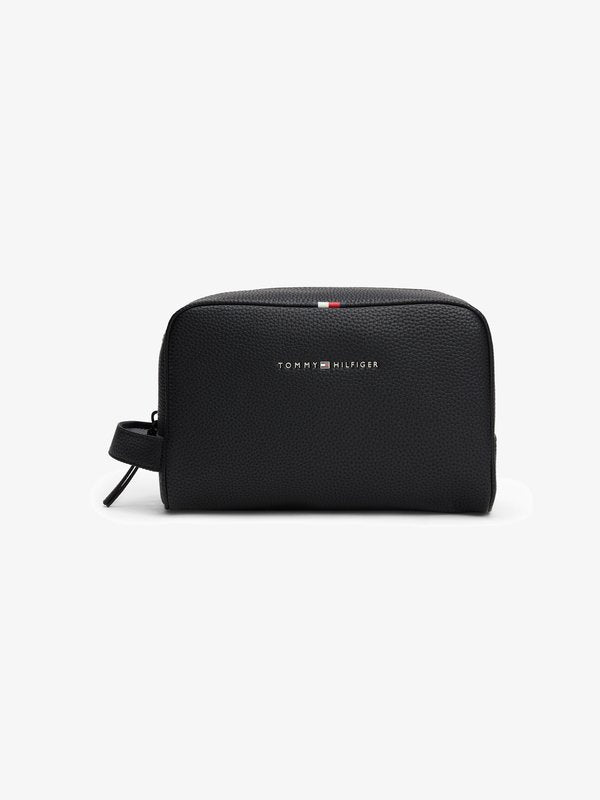 Tommy Hilfiger ESSENTIAL WASHBAG UNISEX - Wash bag - black