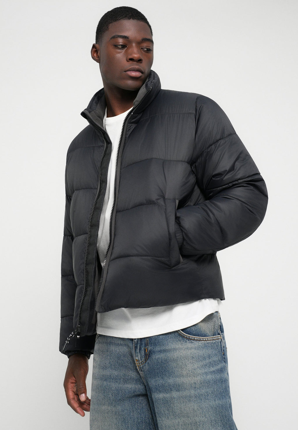 Abercrombie & Fitch AIRCLOUD MOCK PUFFER