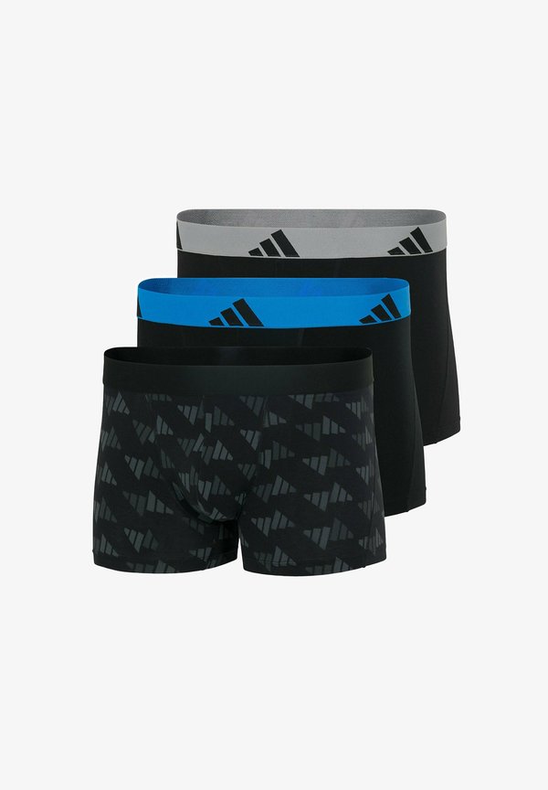 adidas Sportswear TRUNK 3 PACK - Trunks - schwarz grau blau
