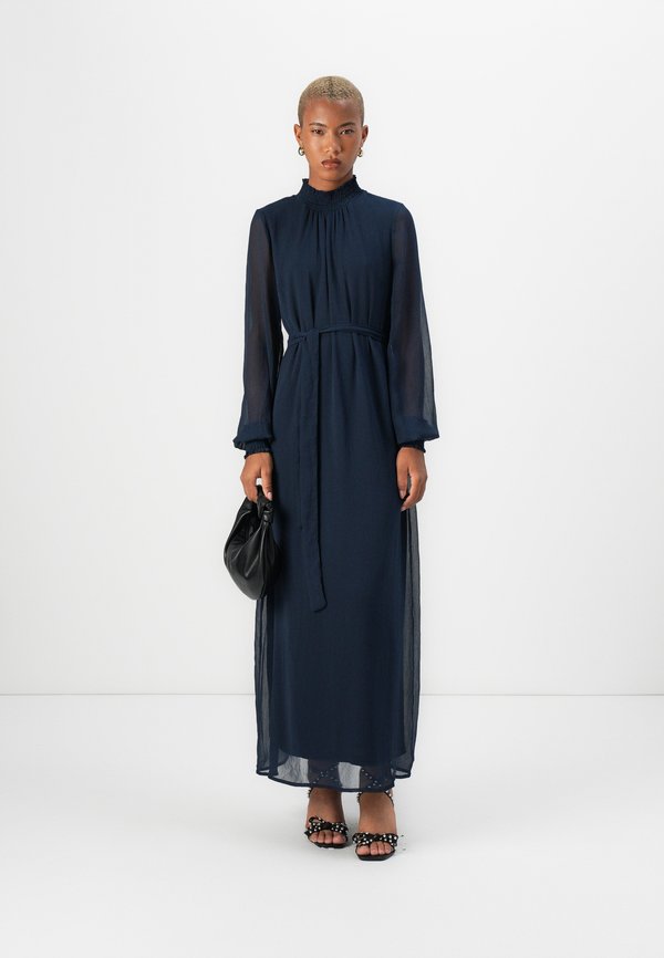 VILA VIFALIA SMOCK HIGH NECK DRESS