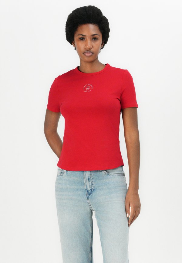 Tommy Hilfiger STAMP LOGO SLIM TEE