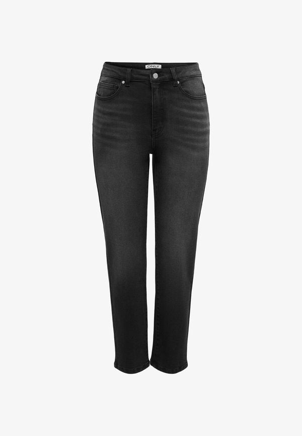 ONLY Straight fit ONLEMILY-MILA High waist Ankle length - Slim fit jeans - black denim