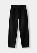 Bershka Jeans Tapered Fit - black