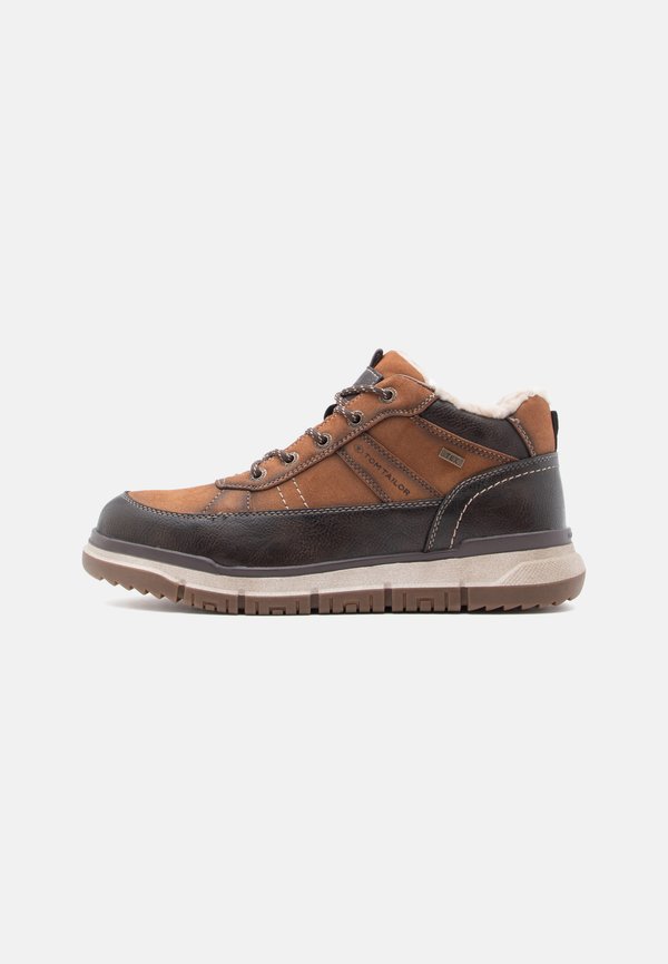 TOM TAILOR Winter boots - cognac