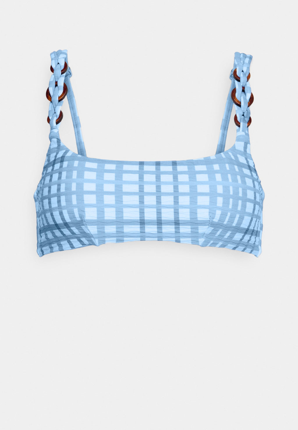 AMALFI CHECK BRALETTE Media 1
