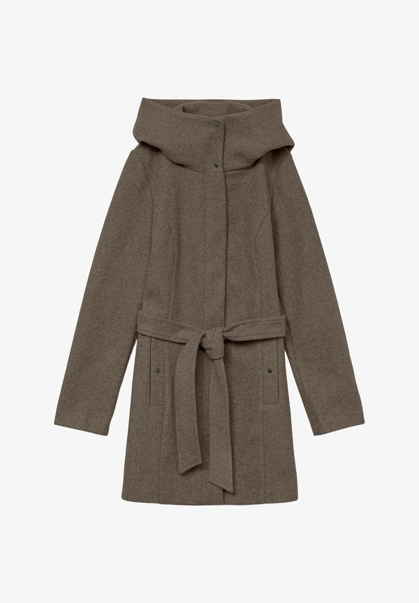 Vero Moda VMPOPLIVA - Short coat - chocolate chip
