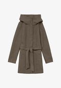 Vero Moda VMPOPLIVA - Short coat - chocolate chip