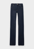 ONLY Straight fit ONLBLUSH Mid waist - Straight leg jeans - dark blue denim