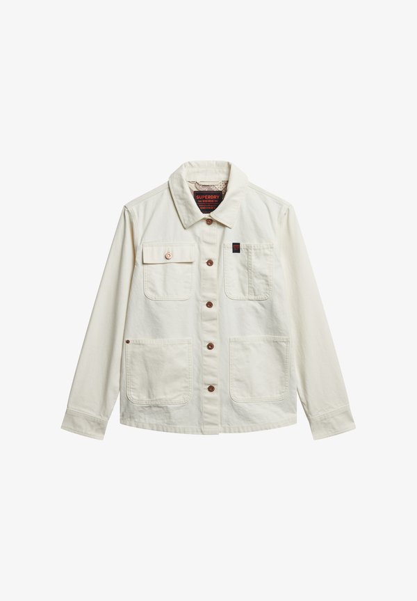 Superdry & Co CHORE - Summer jacket - off white