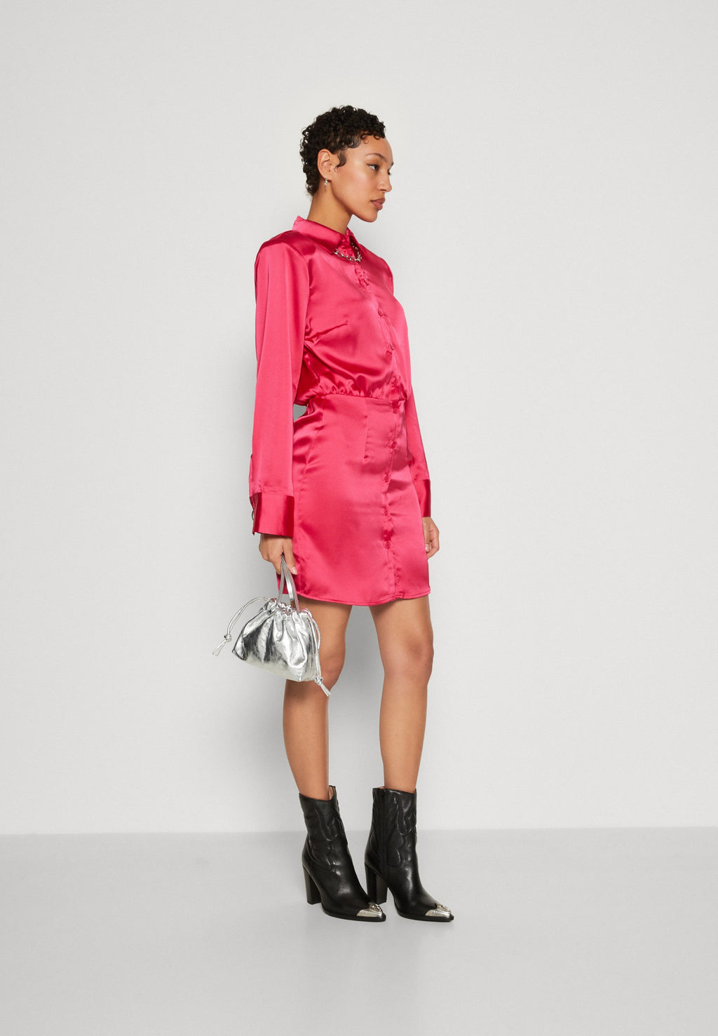 NA-KD SHIRT MINI DRESS