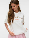 Vero Moda T-SHIRT VMSARA T-SHIRT - Print T-shirt - snow white
