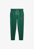Superdry & Co CLASSIC VINTAGE LOGO GRAPHIC JOGGER - Tracksuit bottoms - pine green