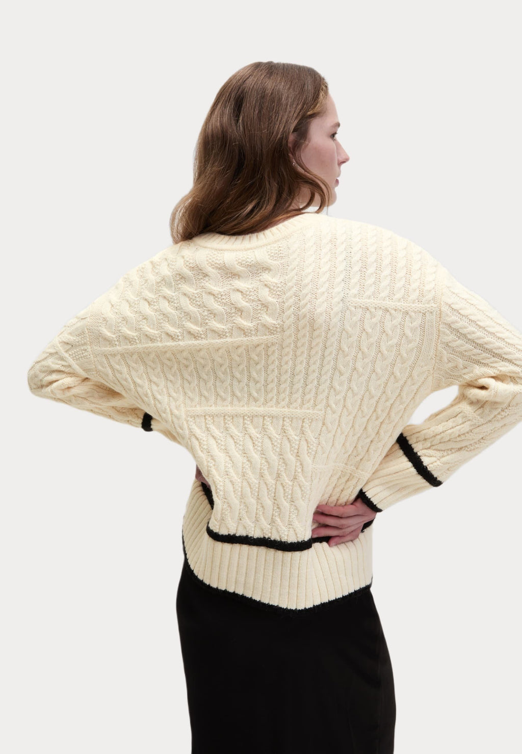 Marks & Spencer CABLE TIPPED DETAIL
