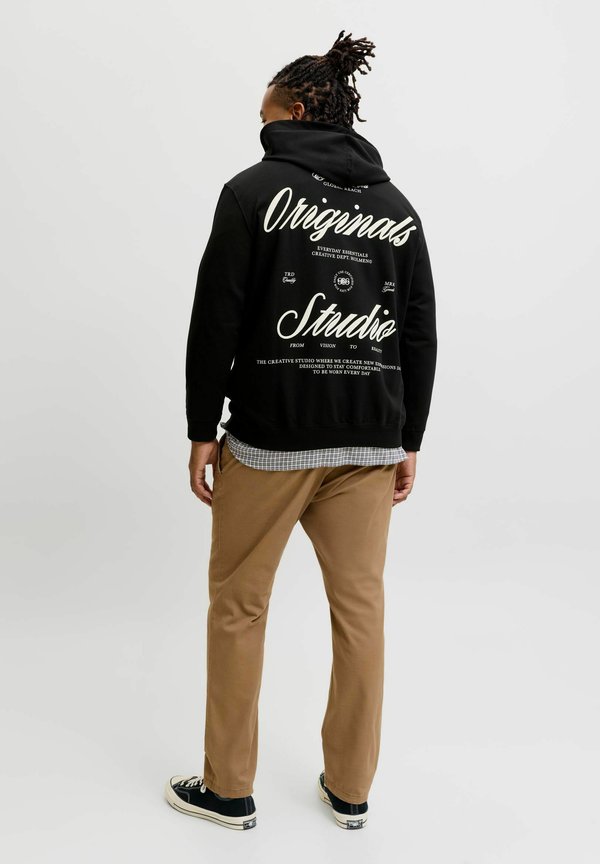 Jack & Jones SWEATSHIRT PLUS SIZE SWEATSHIRT - Hoodie - black