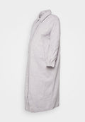 Missguided Maternity COLLAR BUTTON UP MIDI