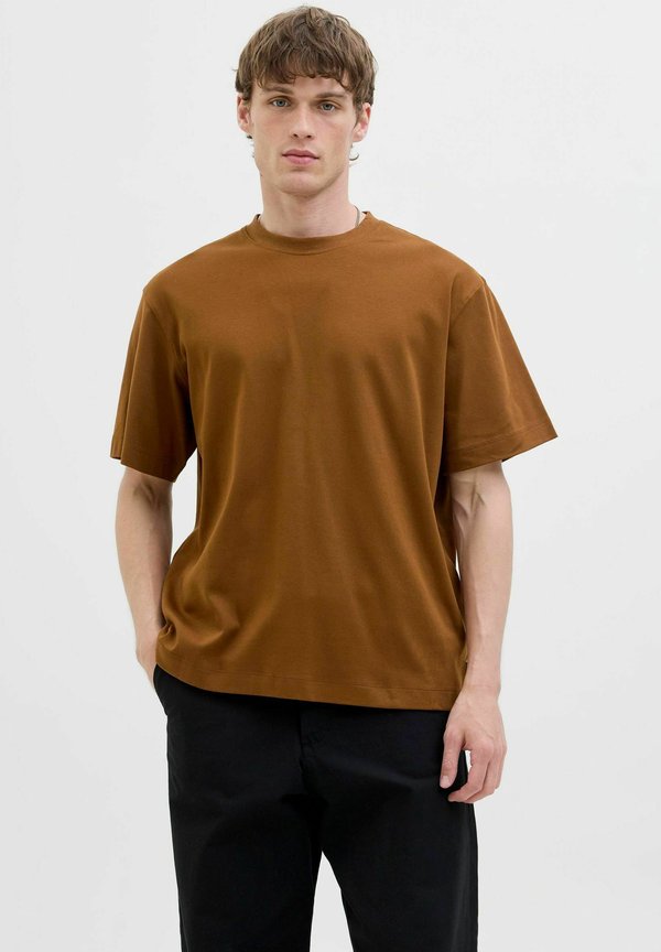 Jack & Jones Plain - Basic T-shirt - monks robe