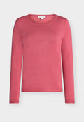 TOM TAILOR KNIT BASIC CREW NECK - Jumper - cozy pink