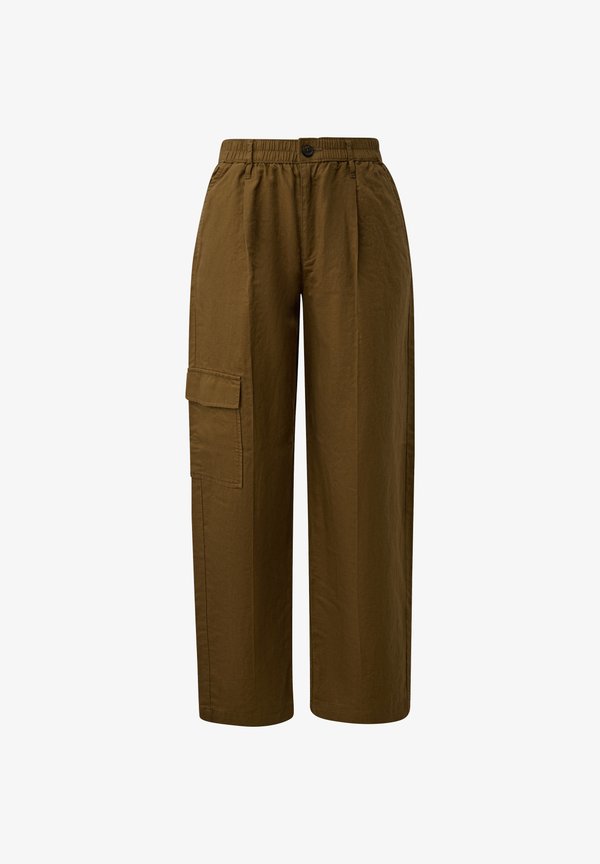 s.Oliver HOSE - Cargo trousers - braun