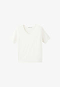 Mango ADULT - Basic T-shirt - white