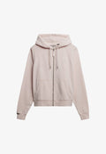 Superdry & Co STUDIOS RELAXED ZIP - Zip-up sweatshirt - mauve morn pink