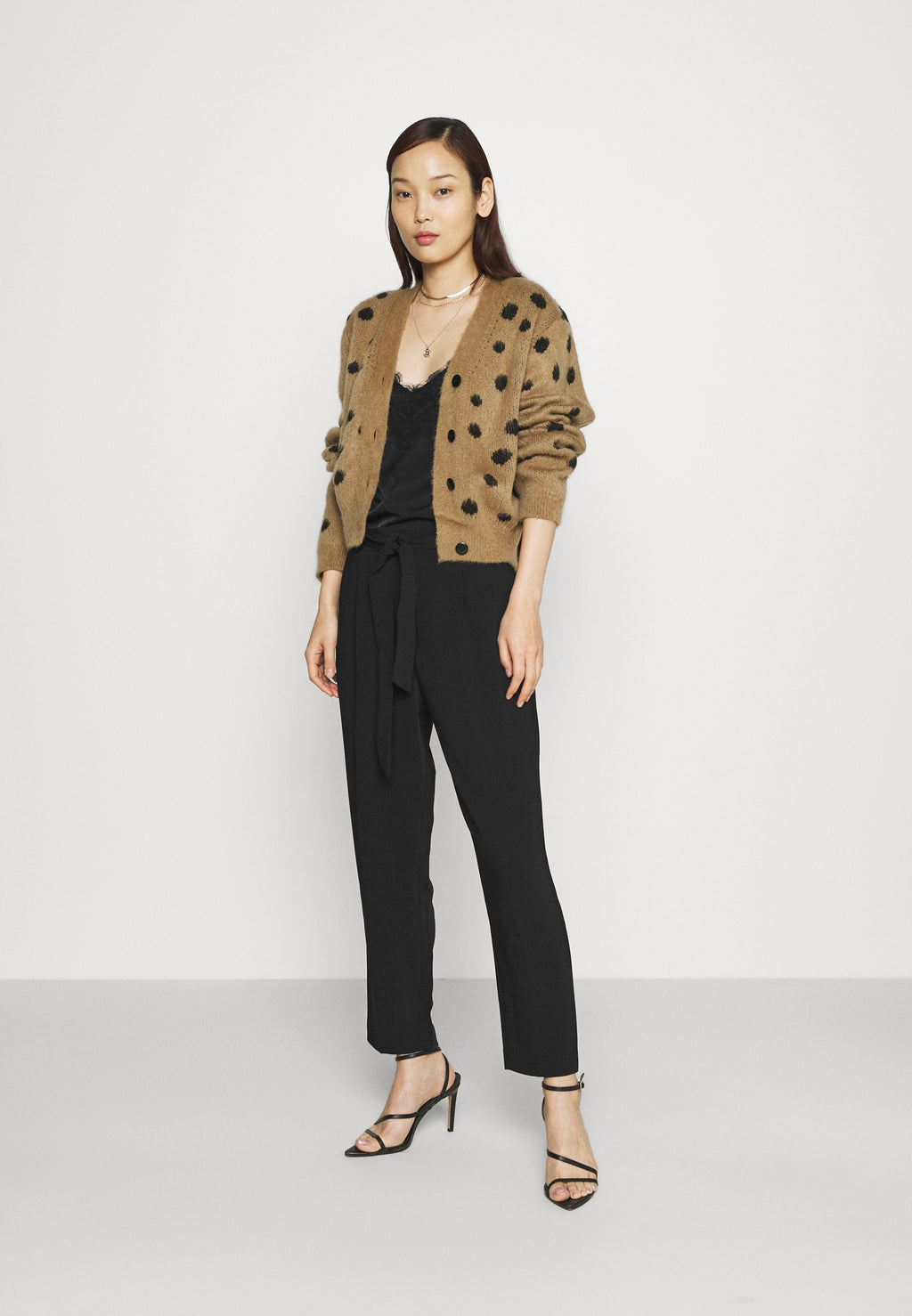 Forever New SADIE TIE WAIST SLIM PANTS