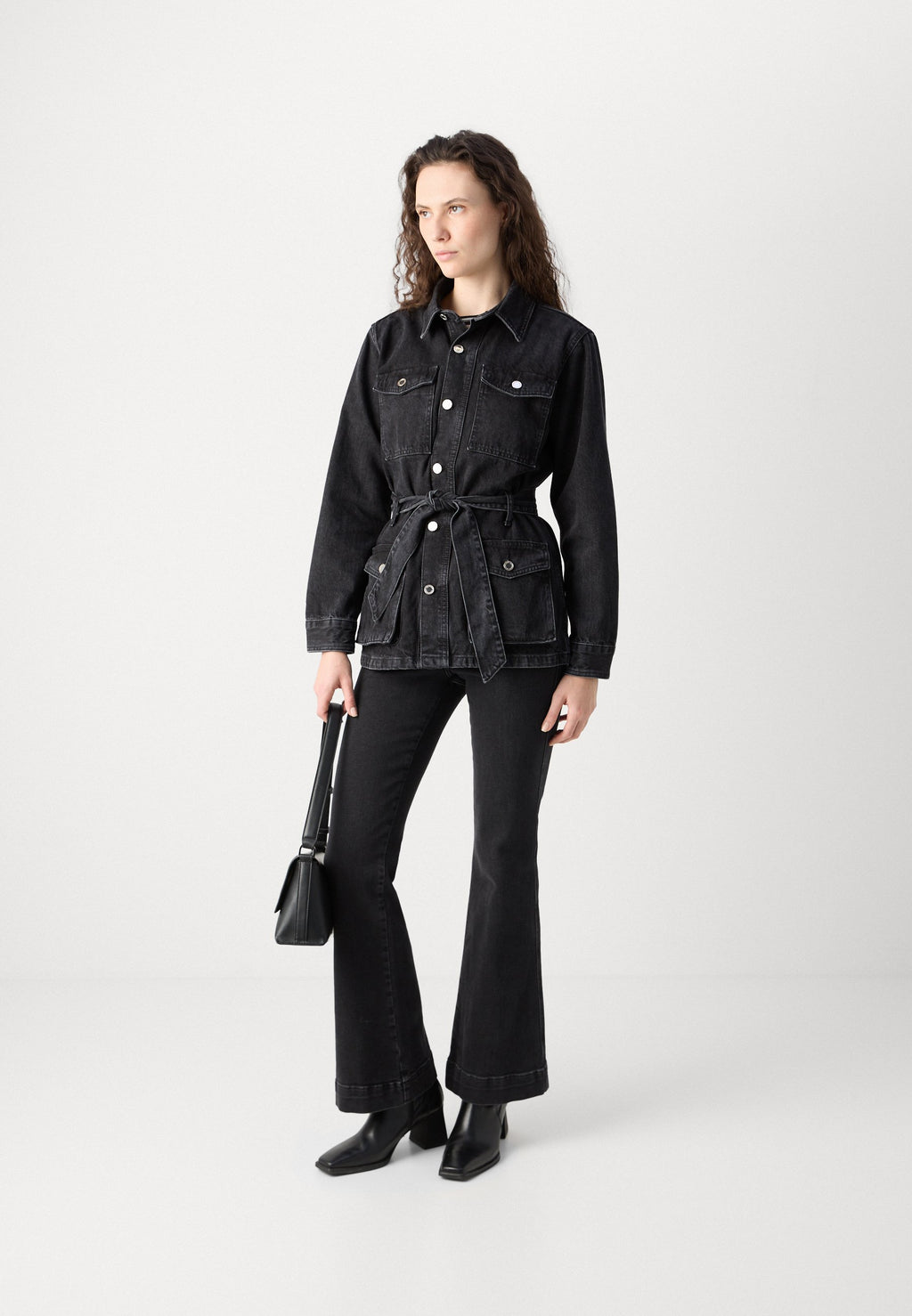 Scotch & Soda WORKED OUT CARGO JACKET WITH BELT