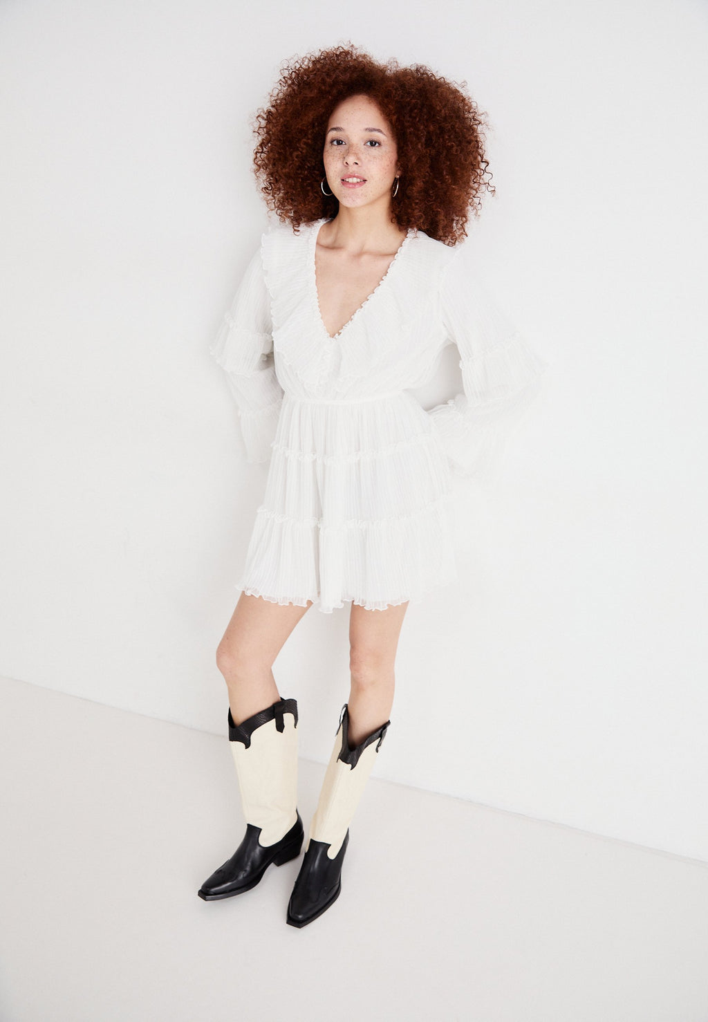 Gina Tricot PLEATED DRESS