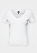 Tommy Jeans SLIM V NECK TEE