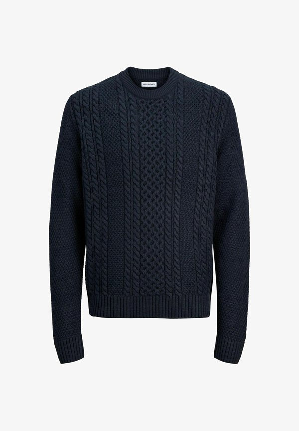 Jack & Jones Knitted Plain Knitted - Jumper - sky captain