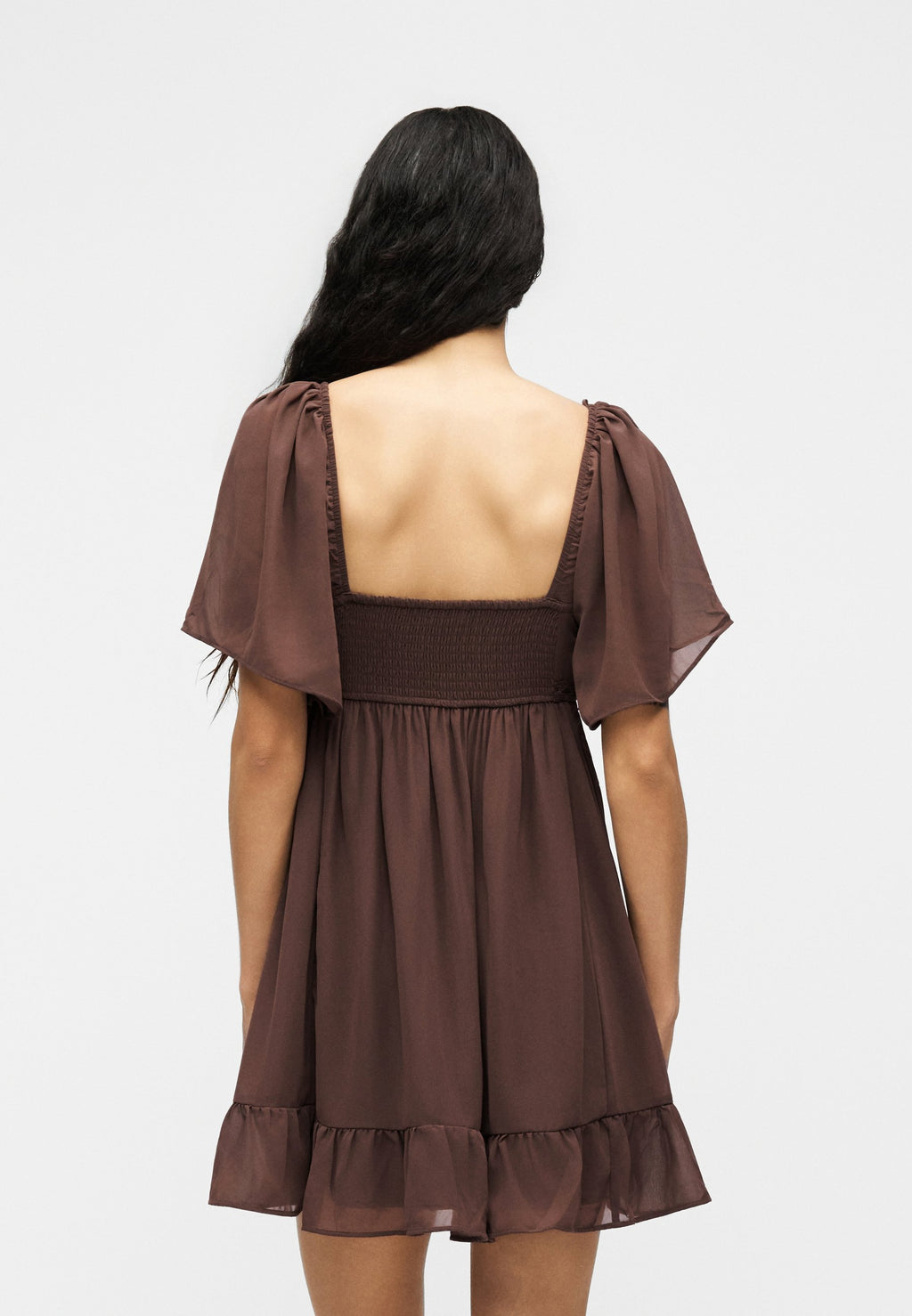 Abercrombie & Fitch CHASE SHEER BABYDOLL MINI