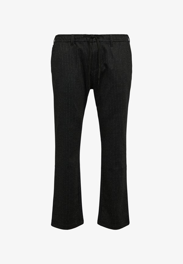 s.Oliver MIT STRAIGHT LEG - Chinos - schwarz