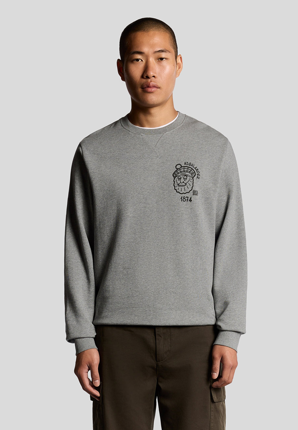 Lyle & Scott MID LAYERS HIGHLANDER GRAPHIC