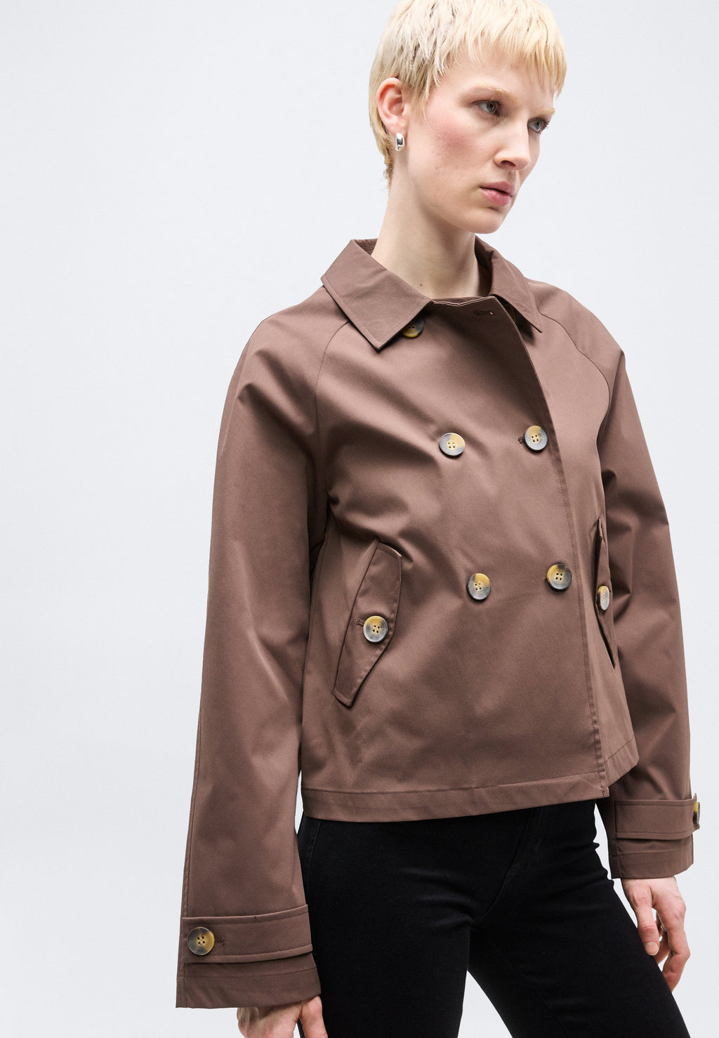 ONLAPRIL LIFE SHORT TRENCHCOAT  Media 5