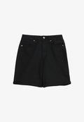 s.Oliver JEANS-BERMUDA SURI - Denim shorts - schwarz