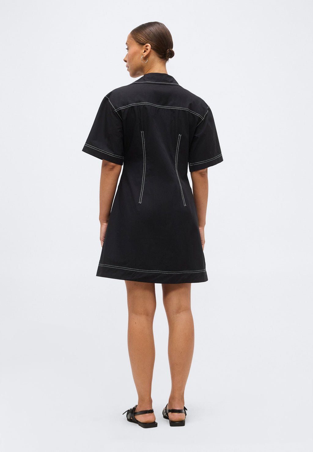 GAP Petite FITTED MINI SHIRTDRESS