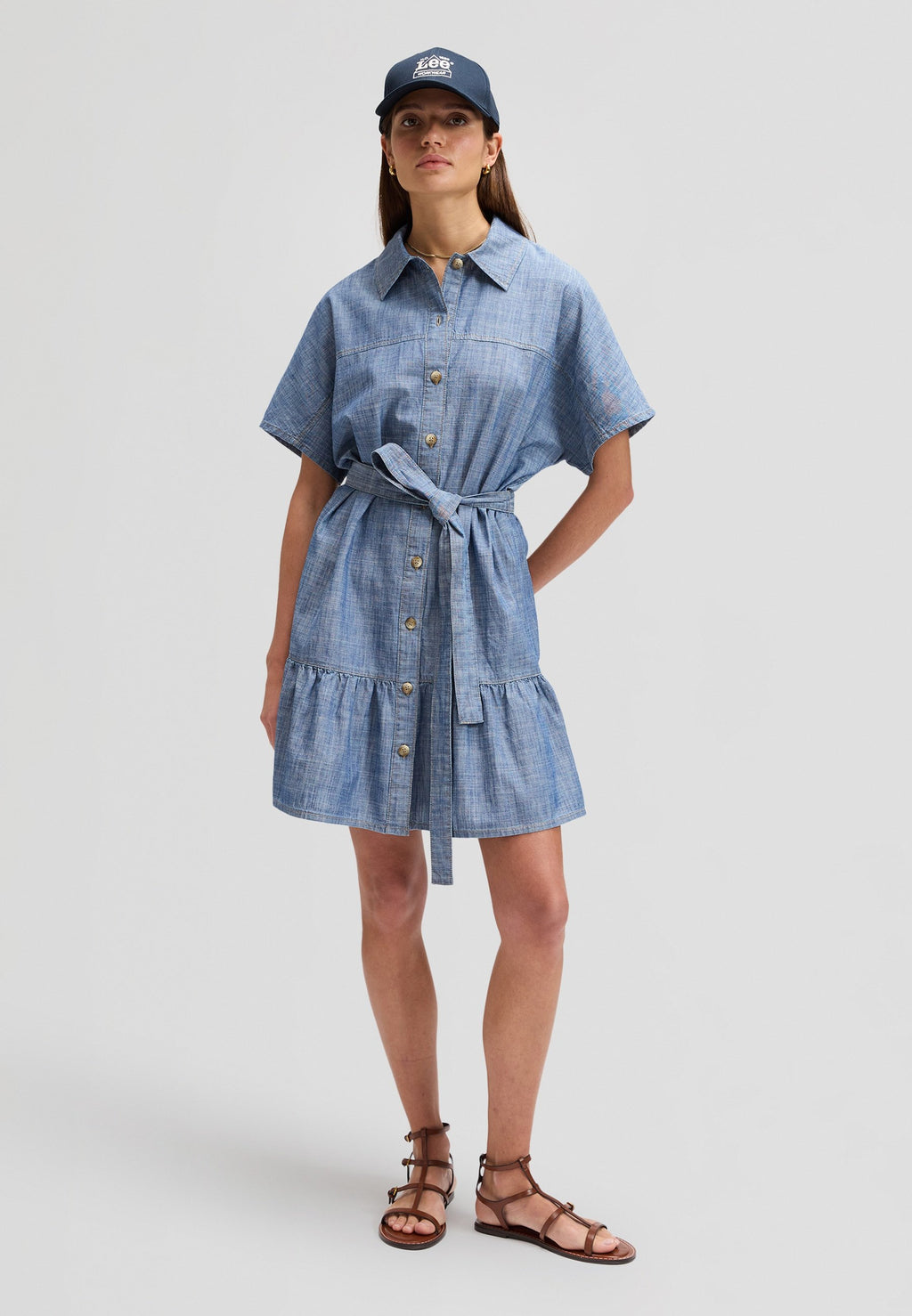 Lee TIERED DRESS