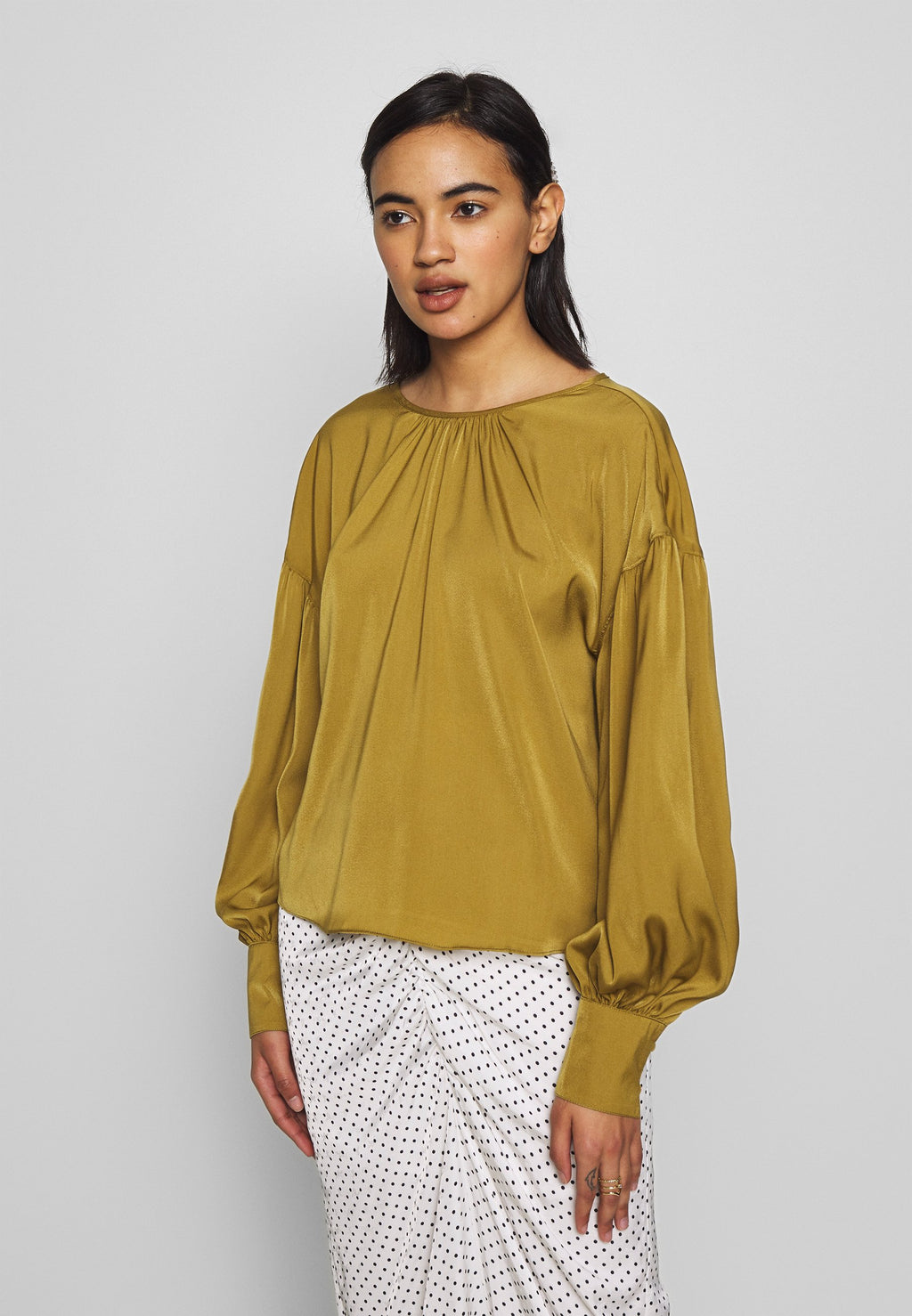 Who What Wear THE BALLOON SLEEVE BLOUSE