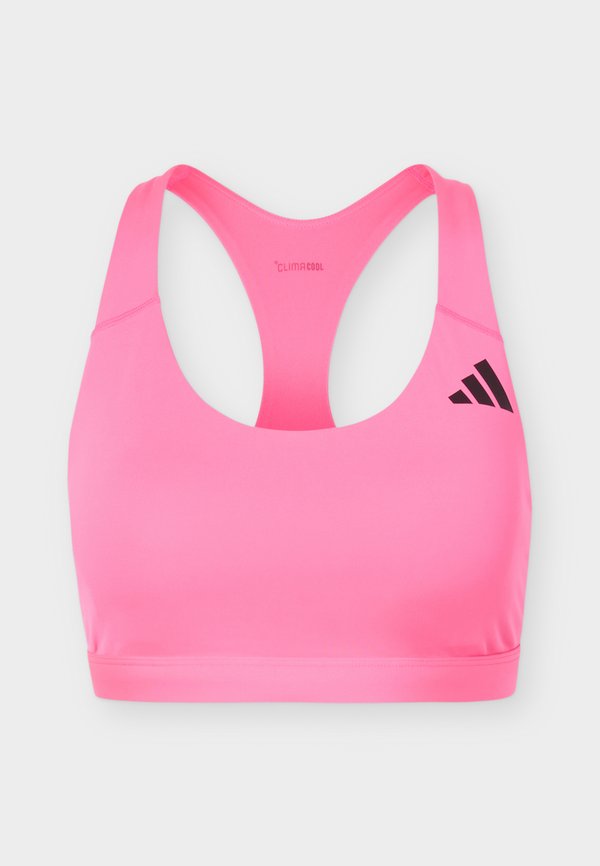 adidas Performance OPTIMÉ ESSENTIALS WORKOUT MEDIUM SUPPORT BRA - Medium support sports bra - lucid pink