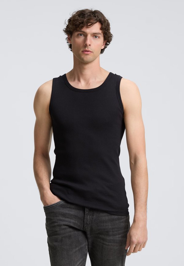 TOM TAILOR 2-PACK - Undershirt - black