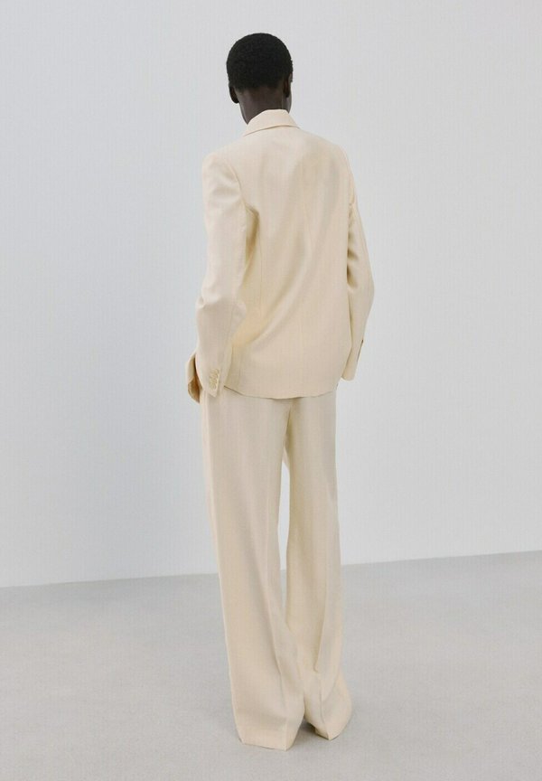 Mango Suit trousers - off-white