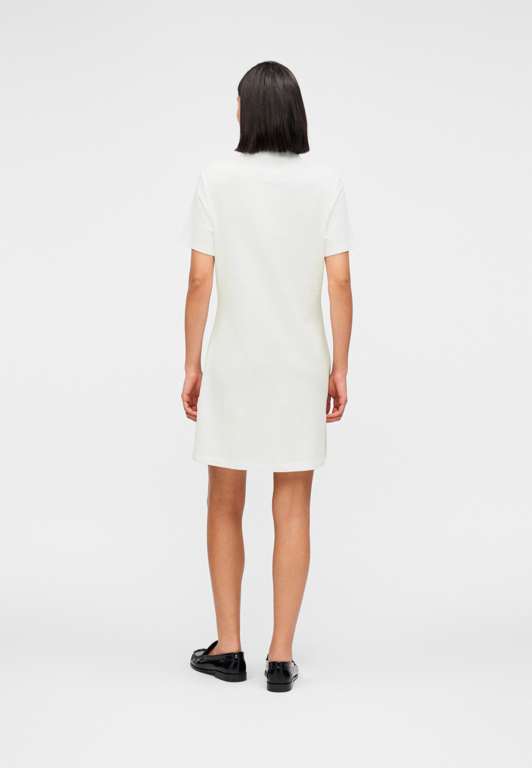 1985 LOGO EMBROIDERY MINI POLO DRESS Media 4