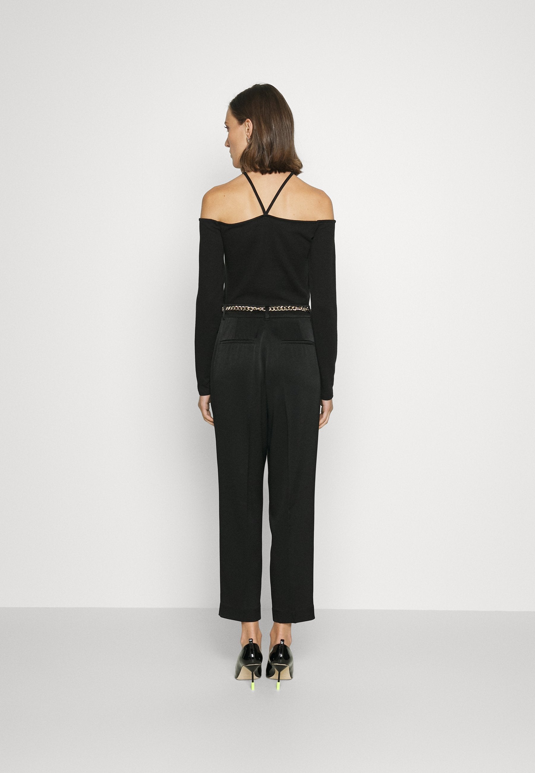MICHAEL Michael Kors HIGHT WAIST BELT PANT