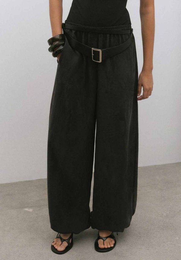 Mango Trousers - black