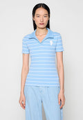 IKON STRIPED RIB POLO Media 1