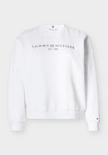 CURVE LOGO FLEX FLEECE RELAXED SWEATSHIRT Media 1