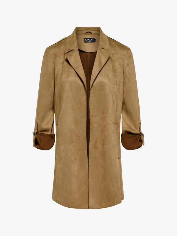 ONLY ONLJOLINE LIFE CC OTW - Short coat - cognac