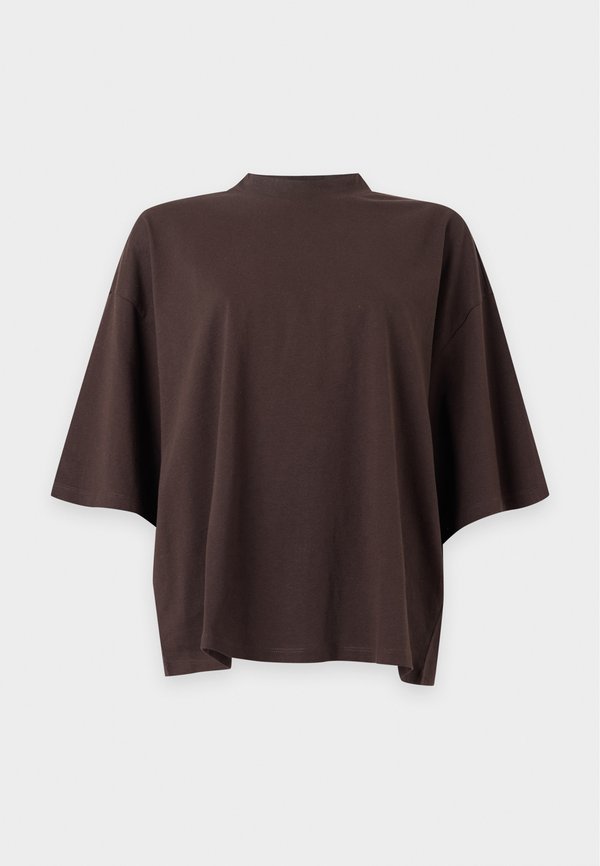 Vero Moda VMMOLLY - Long sleeved top - chocolate torte