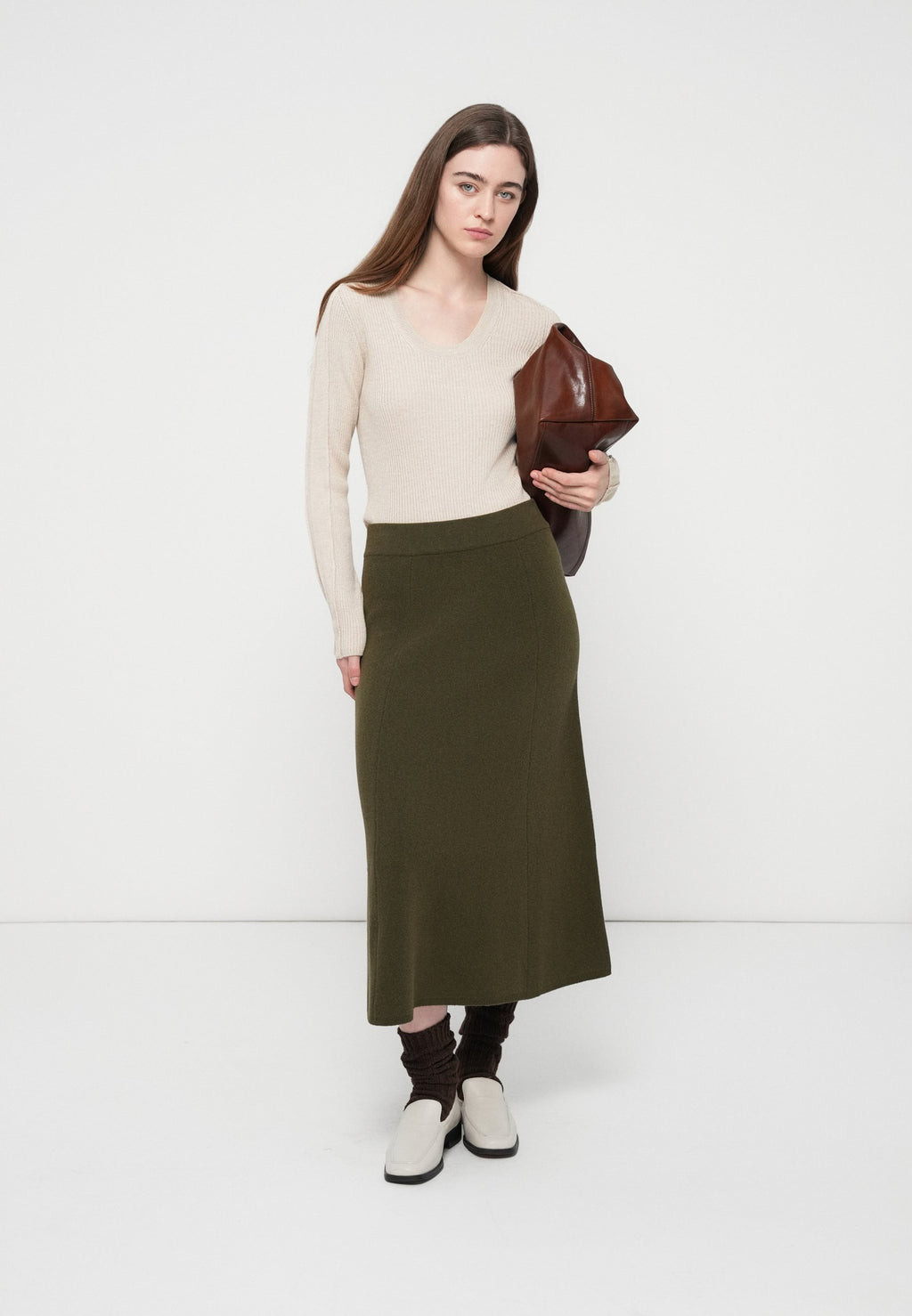 CLOSED KNIT A-LINE